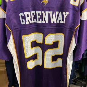 Reebok Purple and Yellow Sports Jersey